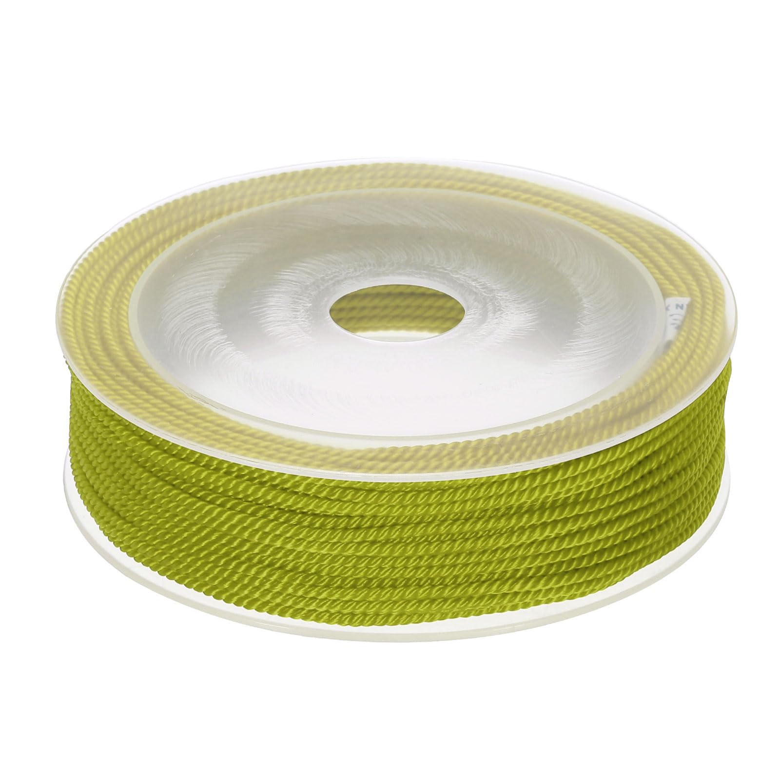 Rebower Trim Cord Rope, 1.5mm / 22 Yards Nylon Twisted Trim Cord Rope Thread String Rope Cord Braid Trim [for Sewing Home Decor Crafts] - 0.06 Inch/Army Green