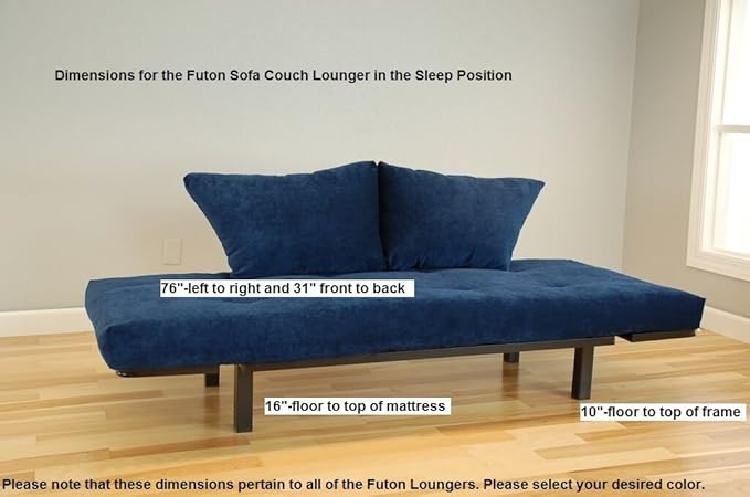 Amazon Com Best Futon Lounger Frame Only Sit Lounge Sleep