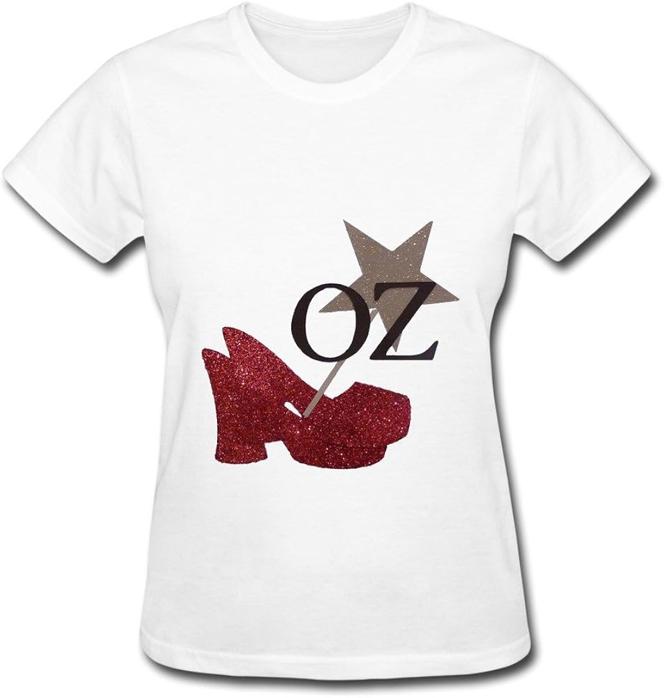 Amazon.com: The Wizard Of Oz Poster.png Women's T-shirt White (6464461929395): Books