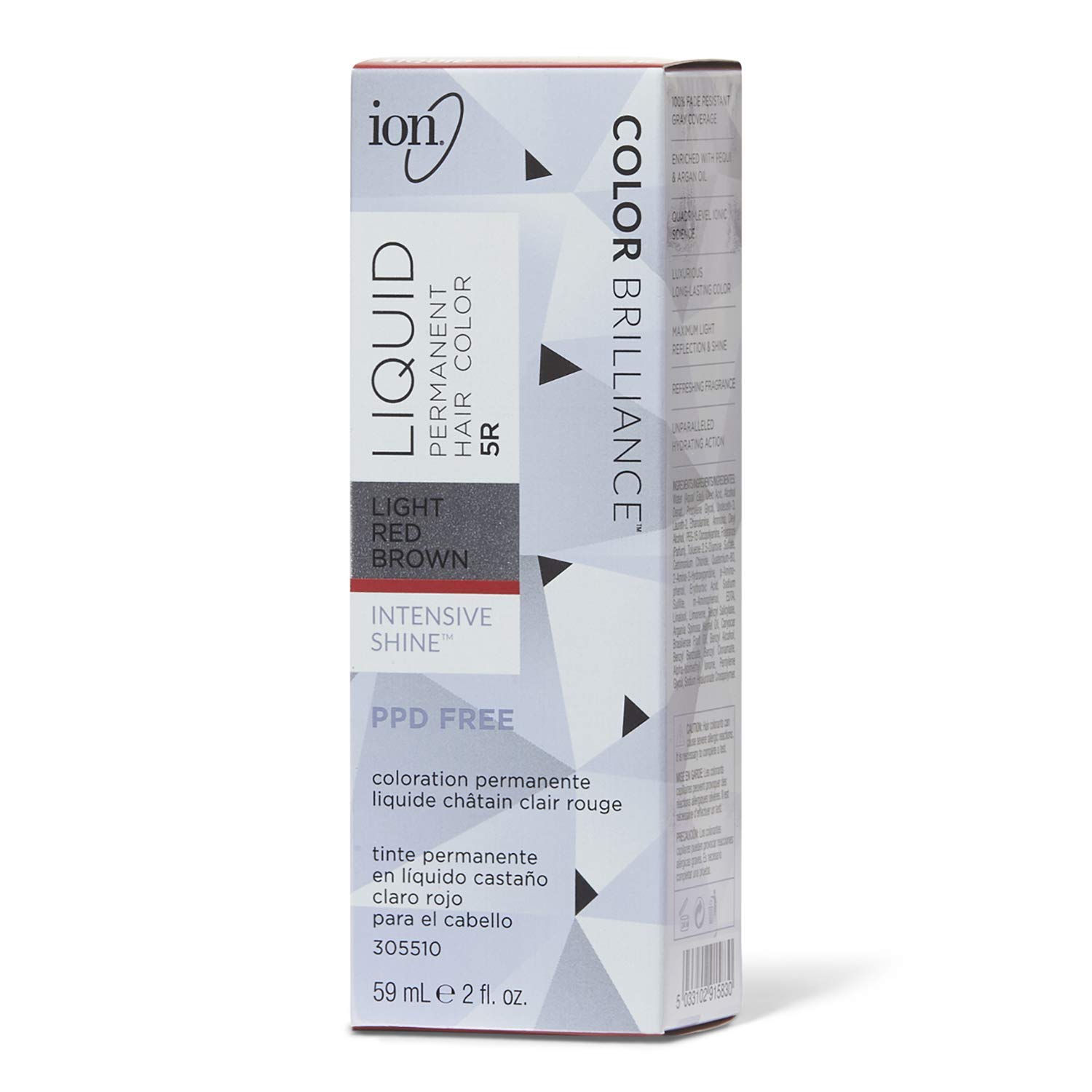 Amazon Com 5r Light Red Brown Permanent Liquid Hair Color