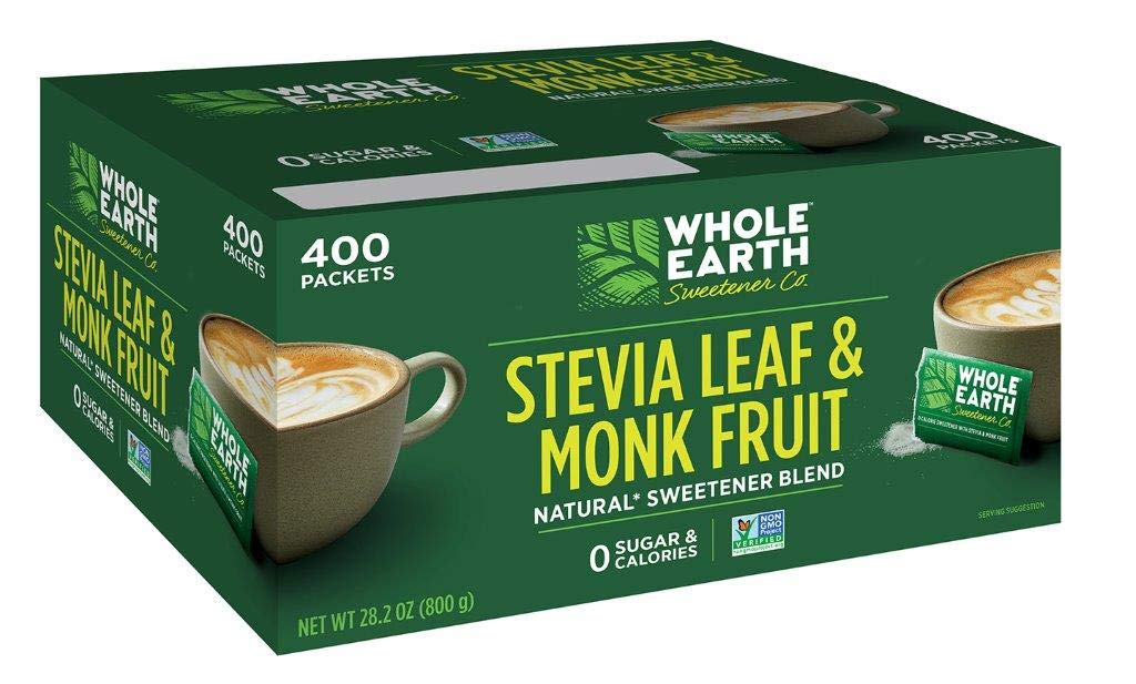 WHOLE EARTH SWEETENER CO. Stevia Monk Fruit Sweetener, Erythritol