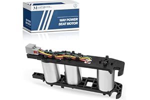 MFZDQL 6 or 8 Way Power Seat Motor Compatible with Chevy Silverado Suburban Tahoe Avalanche GMC Sierra Yukon Cadillac Escalade Replace#L0060111, W/O Memory