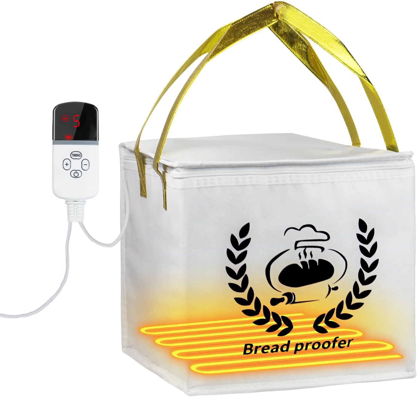 PCCIZU Dough Proofer Heating Pad with Warming Box, Sourdough Bread