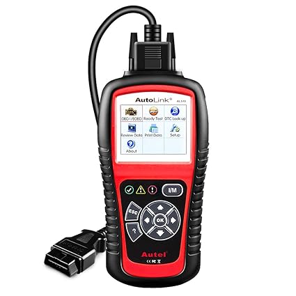 Autel Autolink AL519-Lector de código OBD II / EOBD con Modo 6,Versión avanzada de Autel AL319