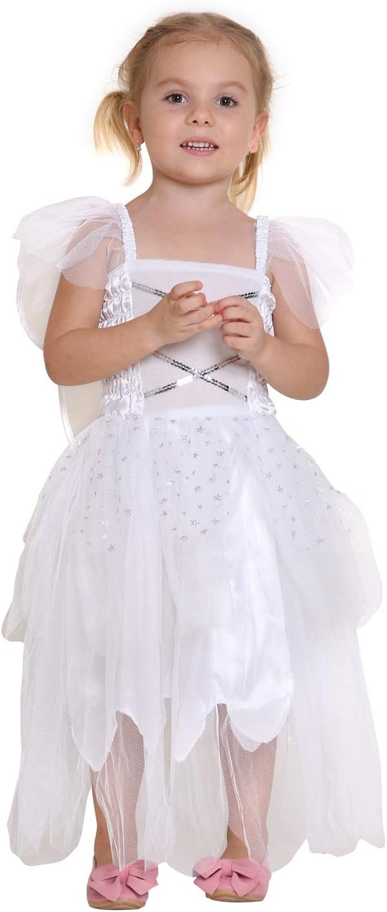 Girls Tinkerbell Fairy Costume Princess Dresses Halloween Cosplay Costumes