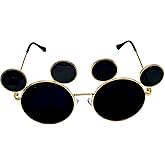 Mouse Ear Sunglasses Adults with Case for DCL Cruise Amusement Theme Park Glasses Lightweight Mouse Ear UV Protection Glasses