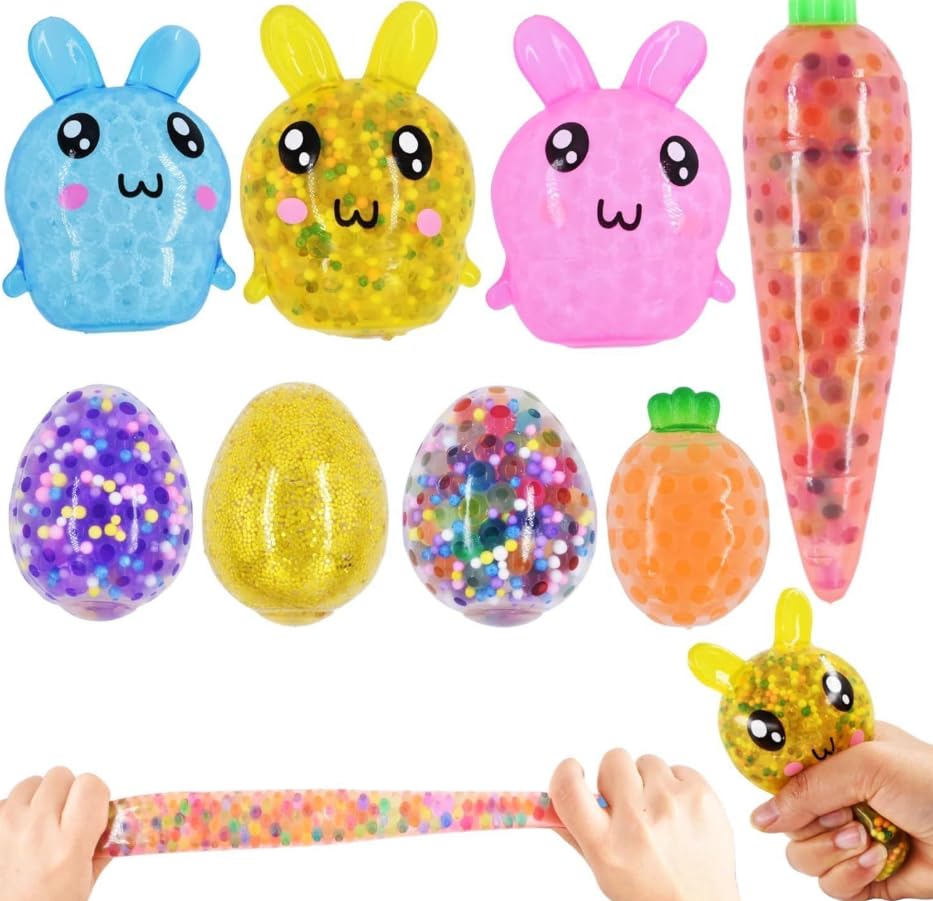 8pcs Easter Stress Balls