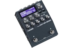 BOSS IR-200 AMP & IR CABINET PEDAL – Pedal-based Amp Simulator and Impulse Response Loader with Premium Sound and Features - Exceptional Audio Quality, Premium Amps, Deep Sound Shaping – 128 Memories