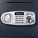 Giantex Safe Box Security Lock Box with Double Door and Keys Digital Safe Depository Drop Box Safes Home Office Security Lock for Gun Cash Valuable Storage