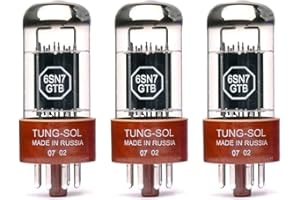 New Gain Matched Trio (3) Tung-Sol Reissue 6SN7GTB Vacuum Tubes 6SN7 6SN7GT
