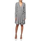 BOSS Women's Diane Mini Wrap Dress