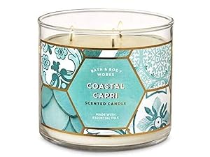 Bath & Body Works COASTAL CAPRI 3-Wick Candle 14.5 oz / 411 g