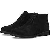 Propet Womens Harlee Round Toe Chukka Casual Boots Ankle Low Heel 1-2" - Black