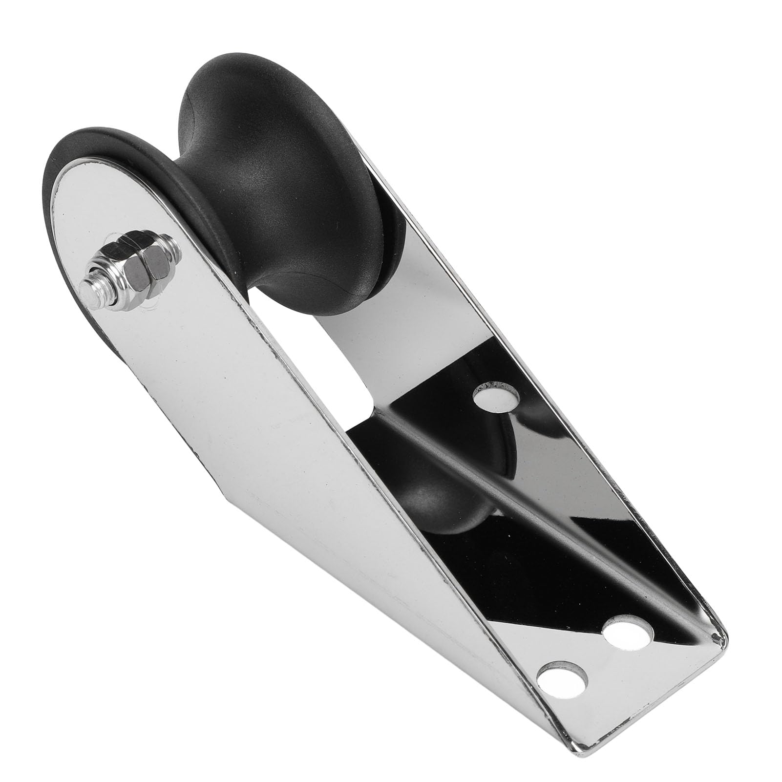 Jiawu Bow Roller, 6.5 Heavy Duty Stainless Steel Boat Bow Rubber Roller, Fixed Marine Yacht Docking Roller, Accessories for Marine Boat