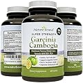85% HCA Garcinia Cambogia Extract for Women & Men - Natural, Pure and Potent- Best Weight Loss Tablets on the Market - Full Time Energy - USA Made By Nature Bound