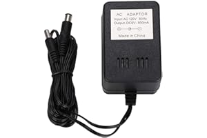 HURRISE Power Adapter Game Console Charger 8x5.5x5 cm / 3.15x2.17x1.97 inch for Game Lovers NES/SNES/Genesis Game Consoles