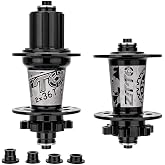 Lixada Bicycle Hub Disc 32H Front&amp;Rear Disc Brake Hub MTB Mountain Bike 6 Pawls 32 Hole Bike Hub Disc 7075 Aluminum Ultralight Bike Disc Brake Hub for 8/9/ 10/11/ 12/13 Speed Cassette