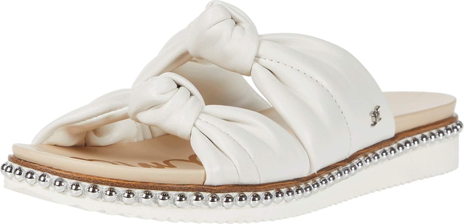 sam edelman fur slide sandals