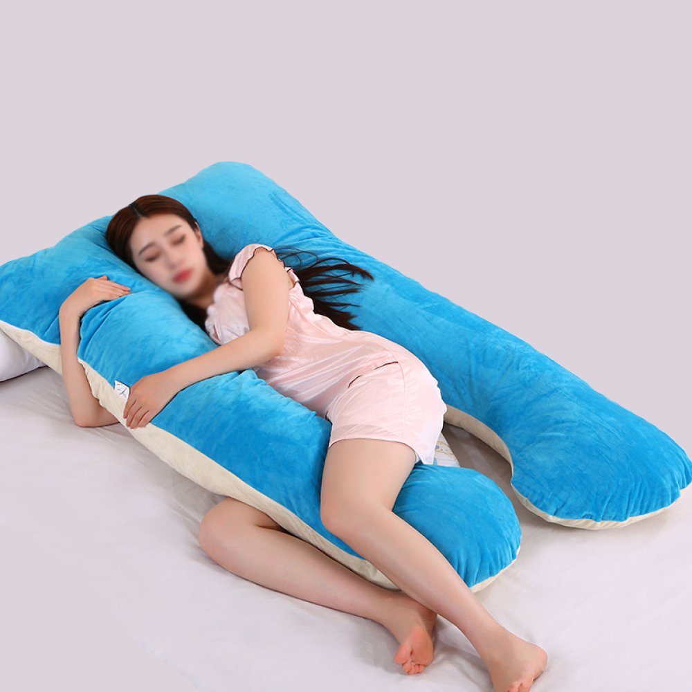 Full Body Pillow Wedge Pillow With 100 Cotton Pillowcase I Dzx