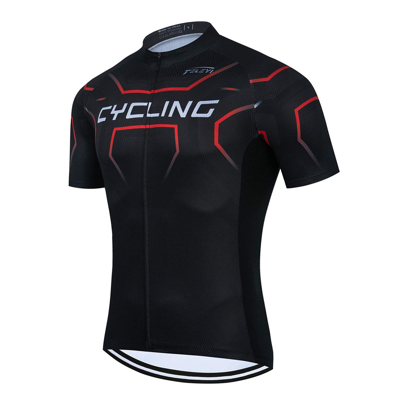 Cycling Jersey Men, Summer Short Sleeved Bike