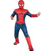 MARVEL Spider-Man Brand New Day Official Youth Halloween Costume - Premium Quality Padded Jumpsuit with Pull On Fabric Mask