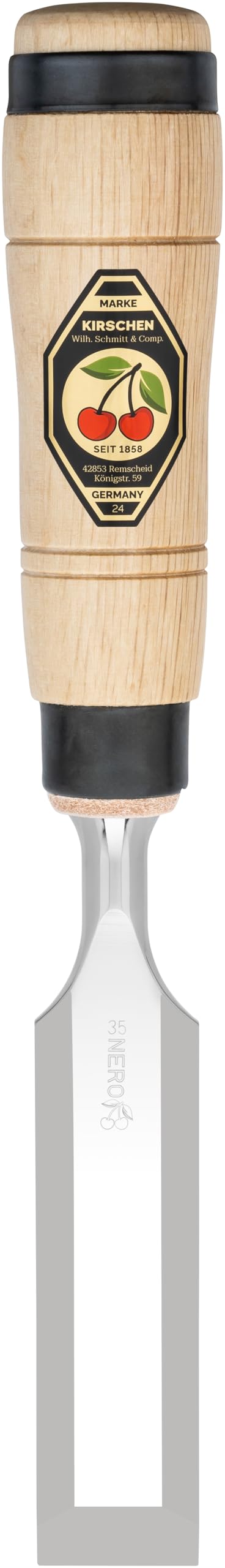 Kirschen 1205035 35 mm Number 1205 Carpenters Chisel with Hornbeam Handle - Multi-Colour