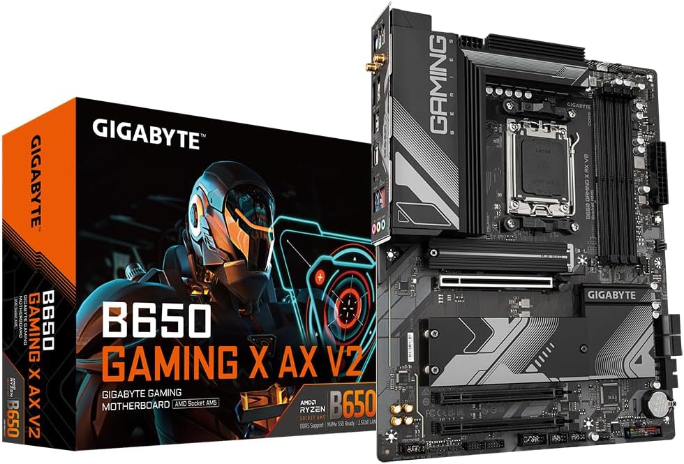 Gigabyte B650 GAMING X AX V2 Motherboard Supports Ryzen 8000 DDR5 8000MHz WiFi