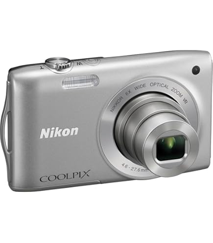 Amazon.com : Nikon COOLPIX S3300 16 MP Digital Camera with 6x Zoom