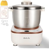 EkitLife 7.4Qt Electric Dough Maker Machine, Kneading &amp; Fermentation Mixer