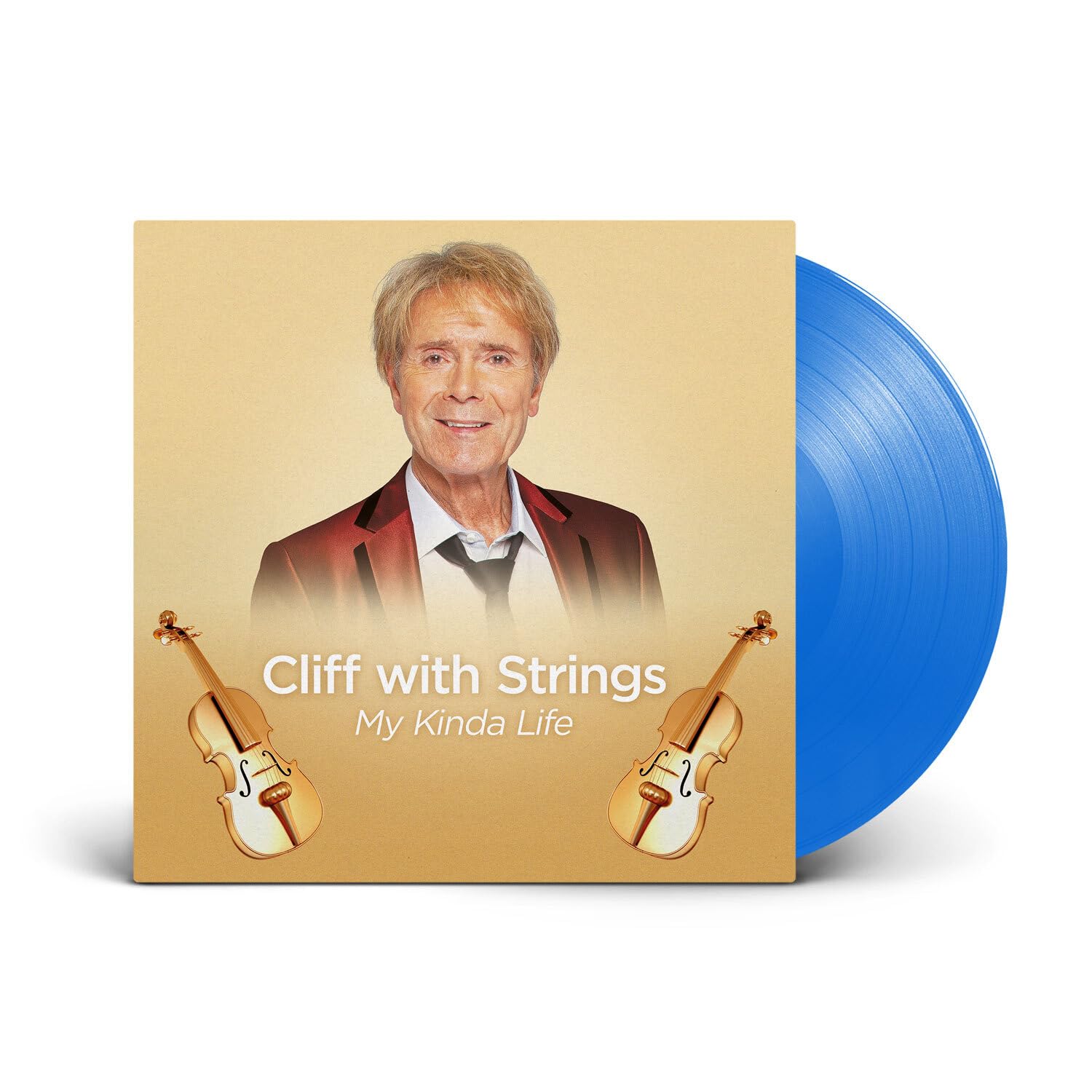 Cliff With Strings: My Kinda Life - Blue Colored Vinyl Image