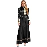 QinCiao Womens Church Clergy Dress Robe Priest Gown Long Sleeves Clergy Dresses Pulpit Outfits