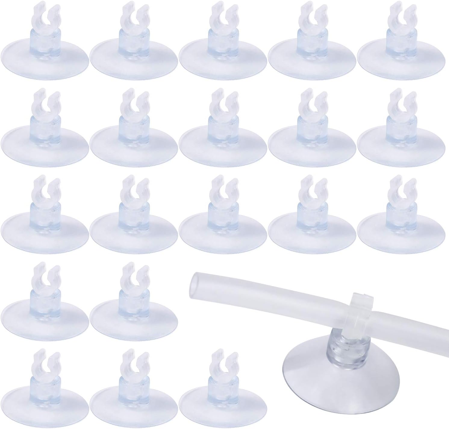 Wkmamo 4 Pcs Ancre à Ventouse avec Fixation du Crochet d