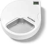 Cat Mate C300 Automatic 3 Meal Pet Feeder with Digital Timer White view 3