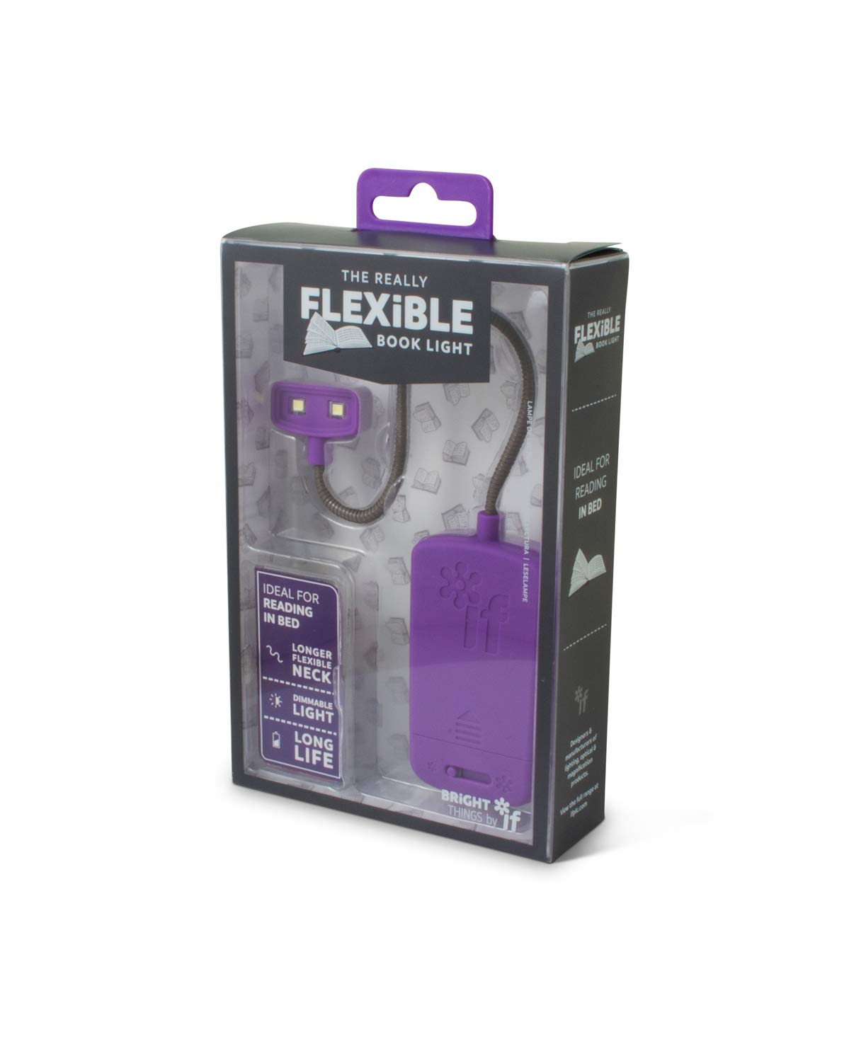 The Really Flexible Book Light (Purple)