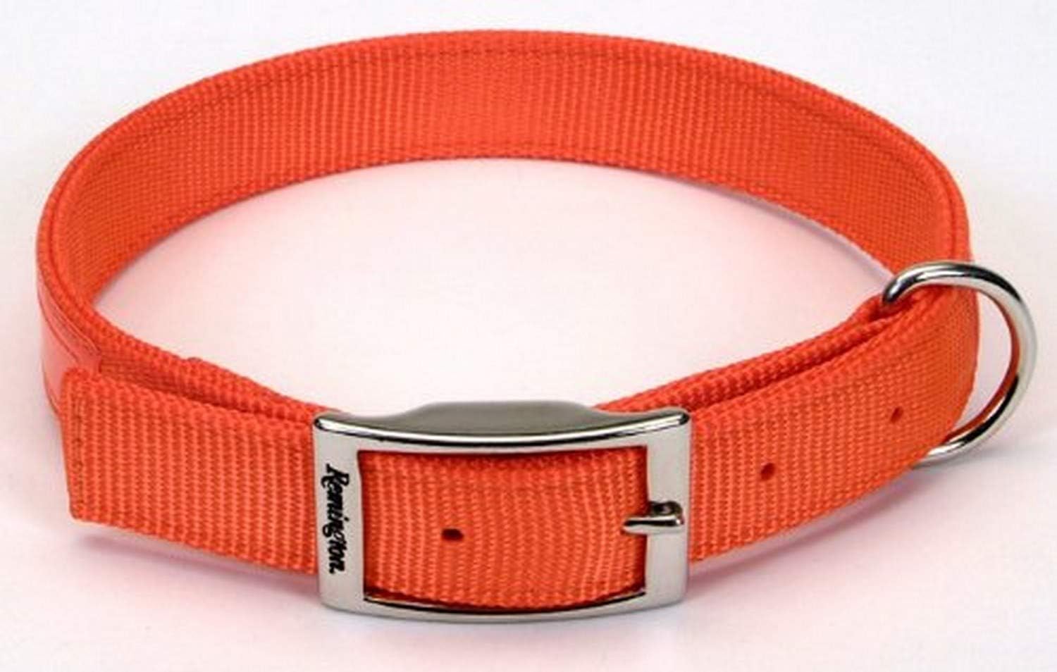 Remington Orange 1Inch by 24Inch Reflective Dog Collar Amazon.ca