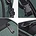 Expandable Insulated Lunch Bag, Leakproof Flat Lunch Cooler Tote with Shoulder Strap for Men and Women, Suitable for Work & Office by Tirrinia, Grey