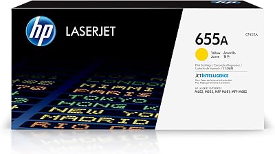 HP CF452A 655A Yellow Toner Cartridge Original LaserJet Page Yield
