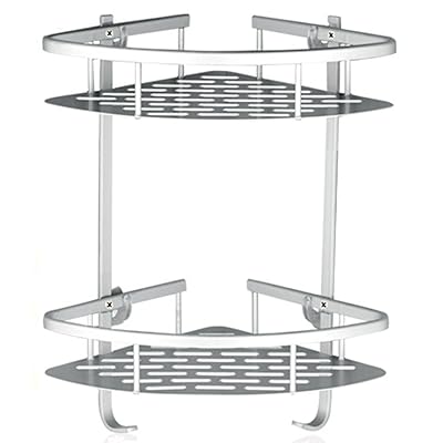 Lancher Bathroom Shelf – 2-Tier Shower Caddy