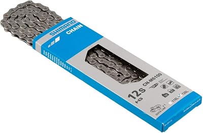SHIMANO Deore CN-M6100 12-speed Chain 126L Silver with Quick Link ICNM6100126Q