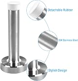 Northern Brothers Chrome Door Stopper Heavy Duty 6 Pack view 3