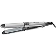 BaBylissPRO Nano Titanium Prima Ionic Hair Straightener – Professional Flat Iron & Curling Iron in One for Stylists, Pro Styling Hair Tool