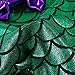 BAOHULU Girls Sparkle Mermaid Dancing Gymnastics Tank Leotards (8A(Recommended age 6-8Y), Green)