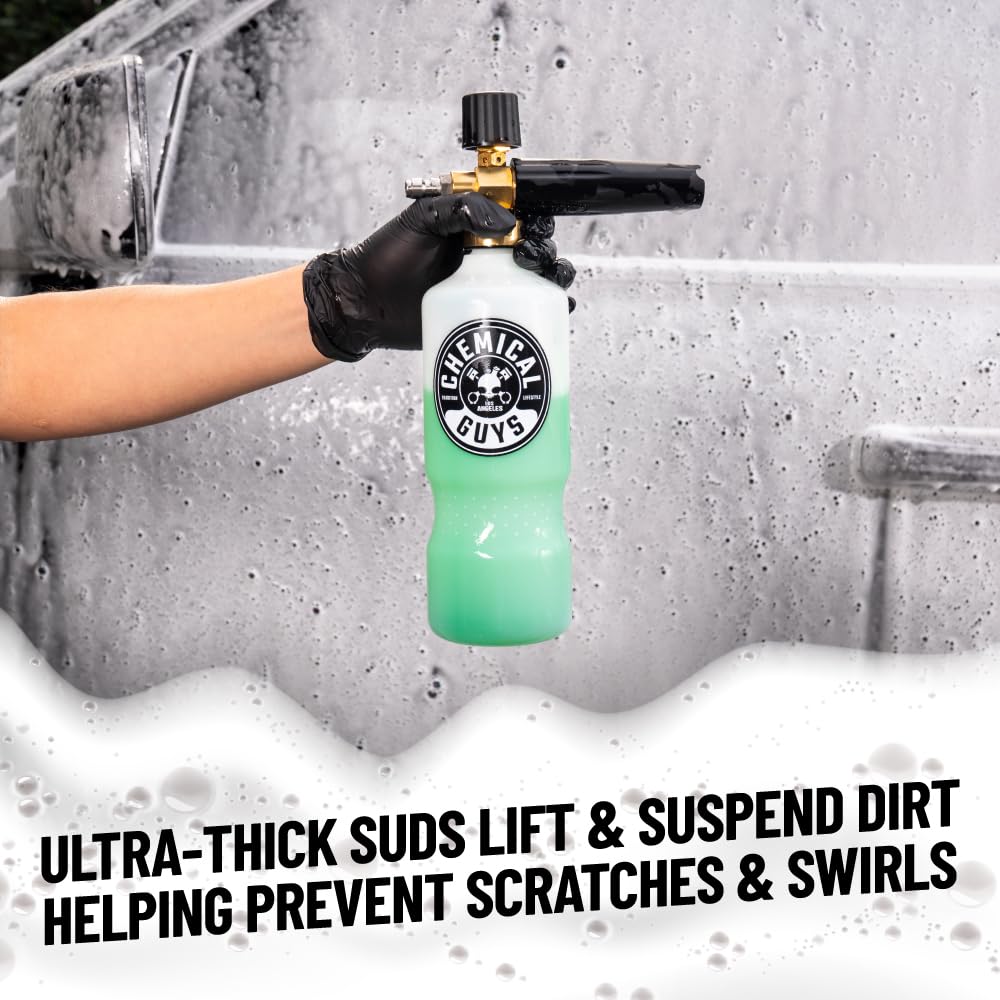 Chemical Guys EQP_310 TORQ Professional Foam Cannon Max Foam 8, (Great for Cars, Trucks, SUVs, Motorcycles, RVs & More) 32 oz Bottle