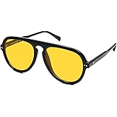 SOJOS Retro Aviator Sunglasses Womens Mens Vintage Plastic Frame Shades Lentes De Sol Para Mujer SJ2255