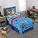 Franco Paw Patrol Kids Bedding Super Soft Microfiber Sheet Set, 3 Piece Twin Size, Blue/Red Design