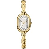 CHEETAH Women's Gold Dainty Bangle Watch Small Vintage Bracelet, Easy Read Numeral Dial Waterproof