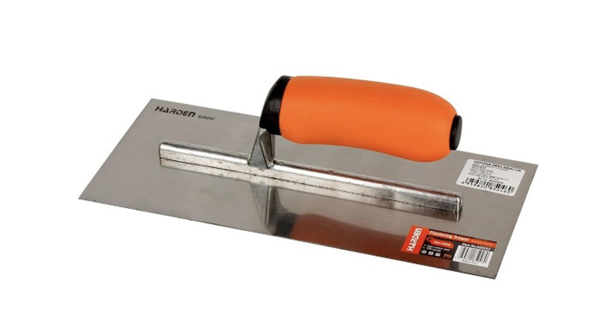 HARDEN plastering Trowel, Soft Grip Handle Size 280mm by 120mm (HAR 620252)