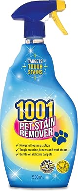 1001 Pet Stain and Odour Remover 500ml WoolSafe Approved view 1
