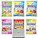Hi Chew Candy Variety Pack 5 Flavors NEW FLAVOR (Sweet and Sour, Fizzies, Original Mix, Tropical Mix, Strawberry) Pack of 6