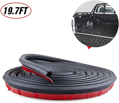 19 7ft Adhesive Universal Weather Stripping Pickup Truck Bed Tailgate Seal Kit Keep Dust Dirt And Moisture Out Of Your Covered Truck Bed Epdm Rubber Foam Draught Excluder Bed Rails Amazon Canada